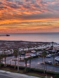 Sunrise from our balcony