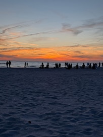 Yoga on the beach