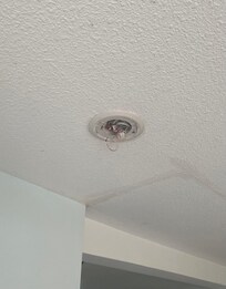 Missing smoke detector