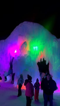 Visited the Ice Castles in Lincoln <3