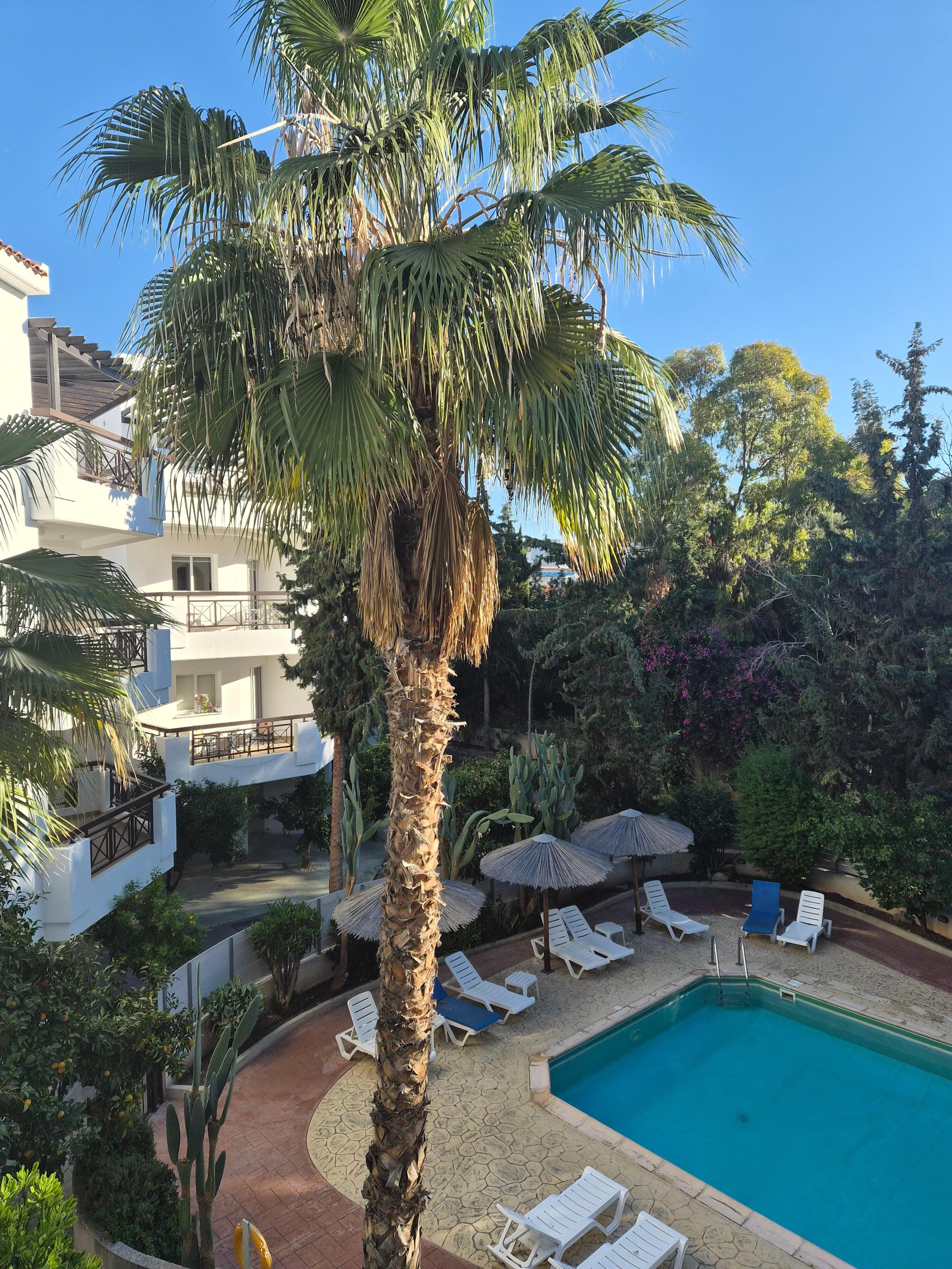 View from our balcony