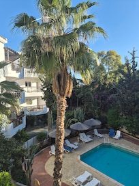 View from our balcony