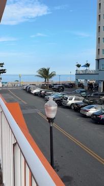 View from the room balcony