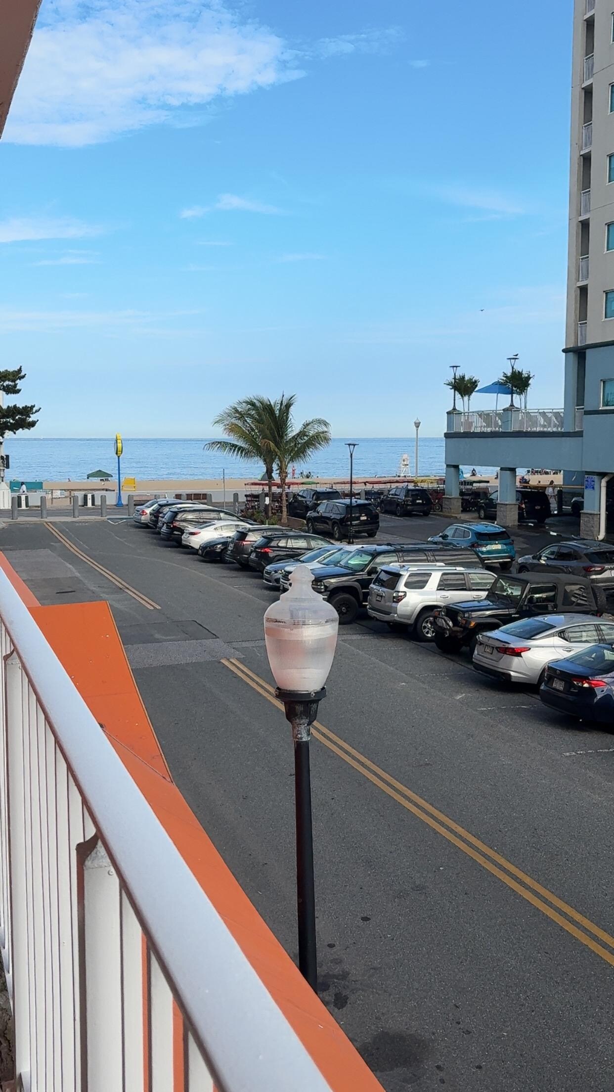 View from the room balcony 