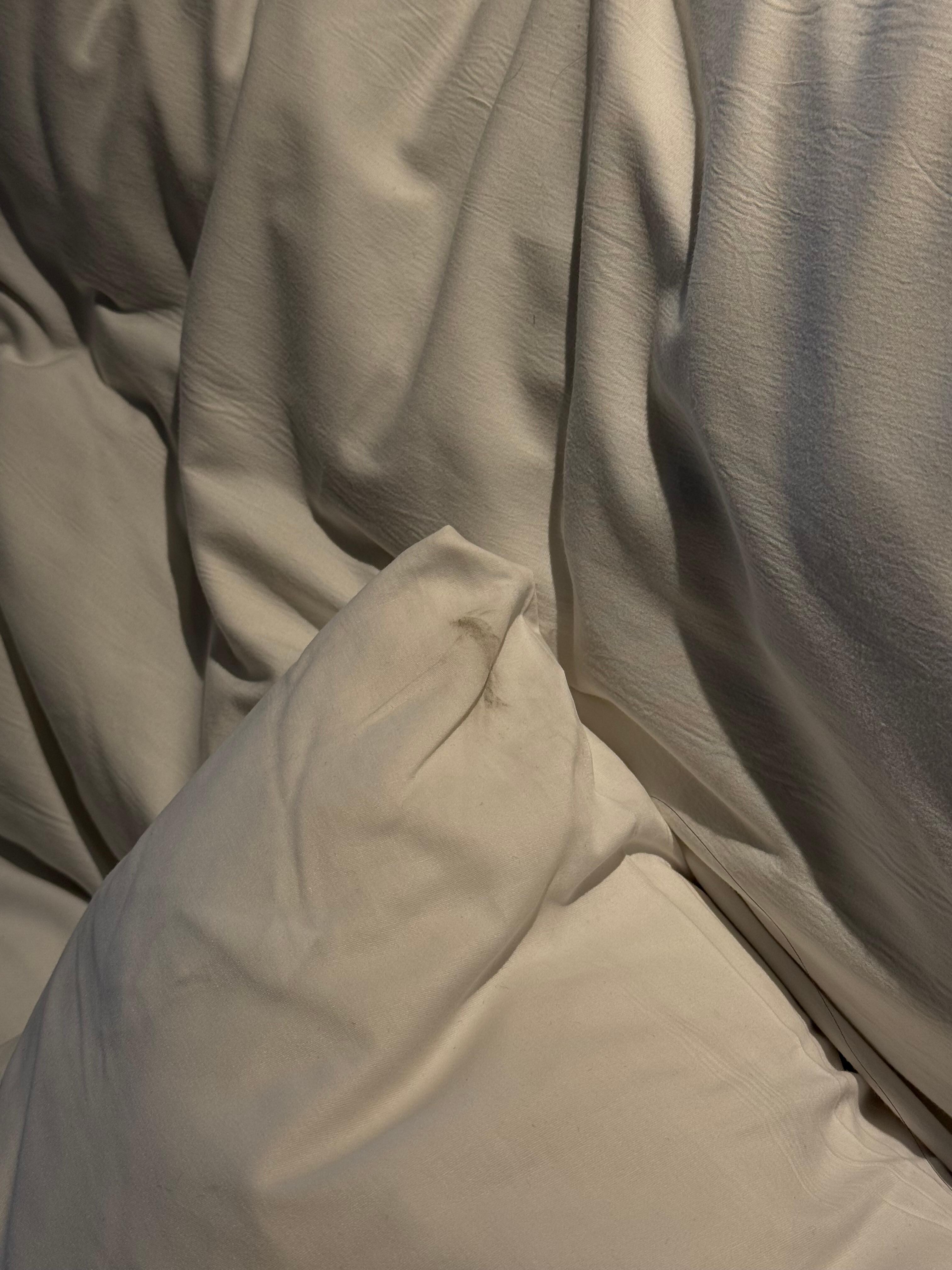 Dirty pillow covers