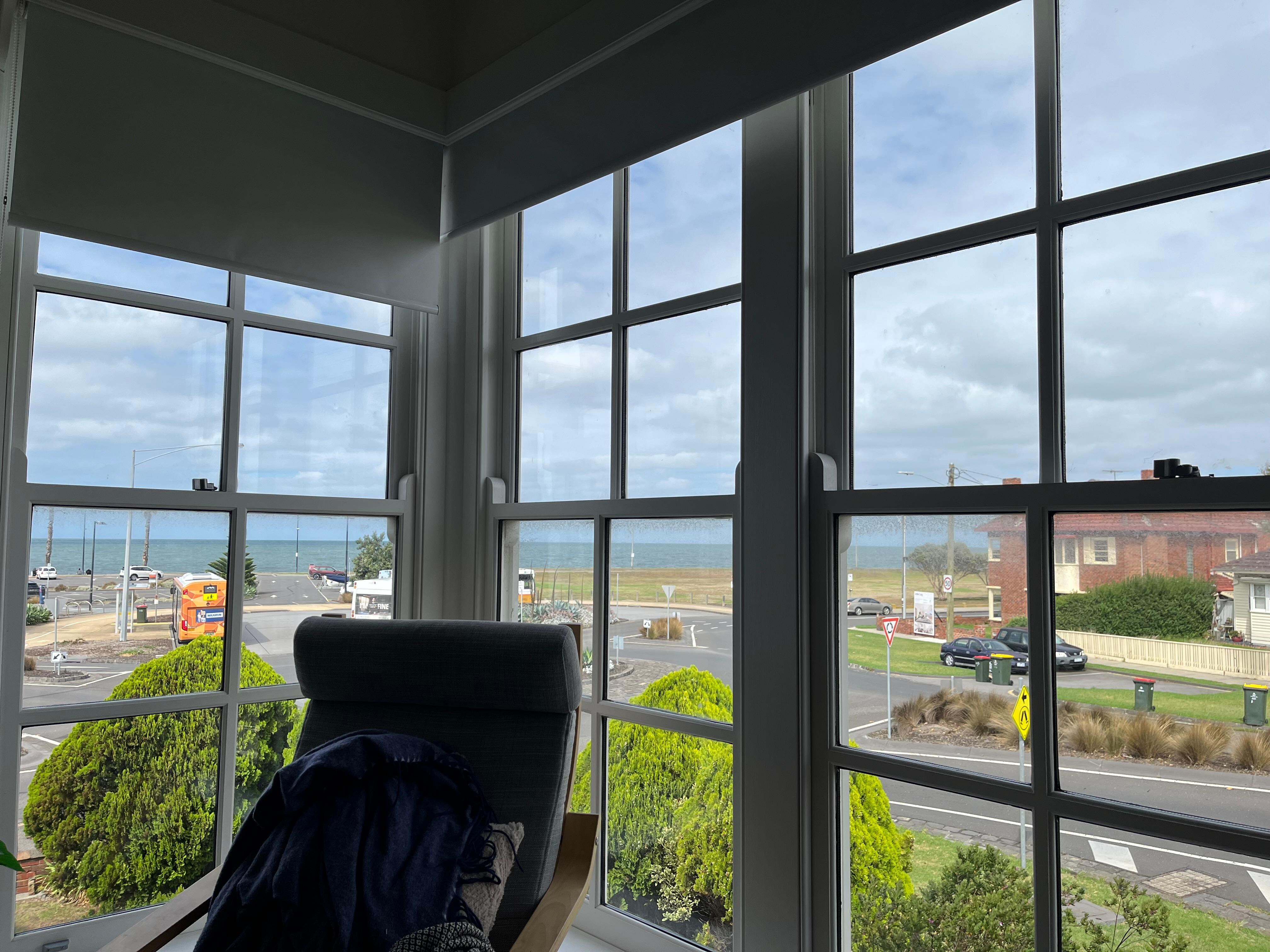 Amazing view from the living room where you could enjoy morning coffee or an afternoon drink! 