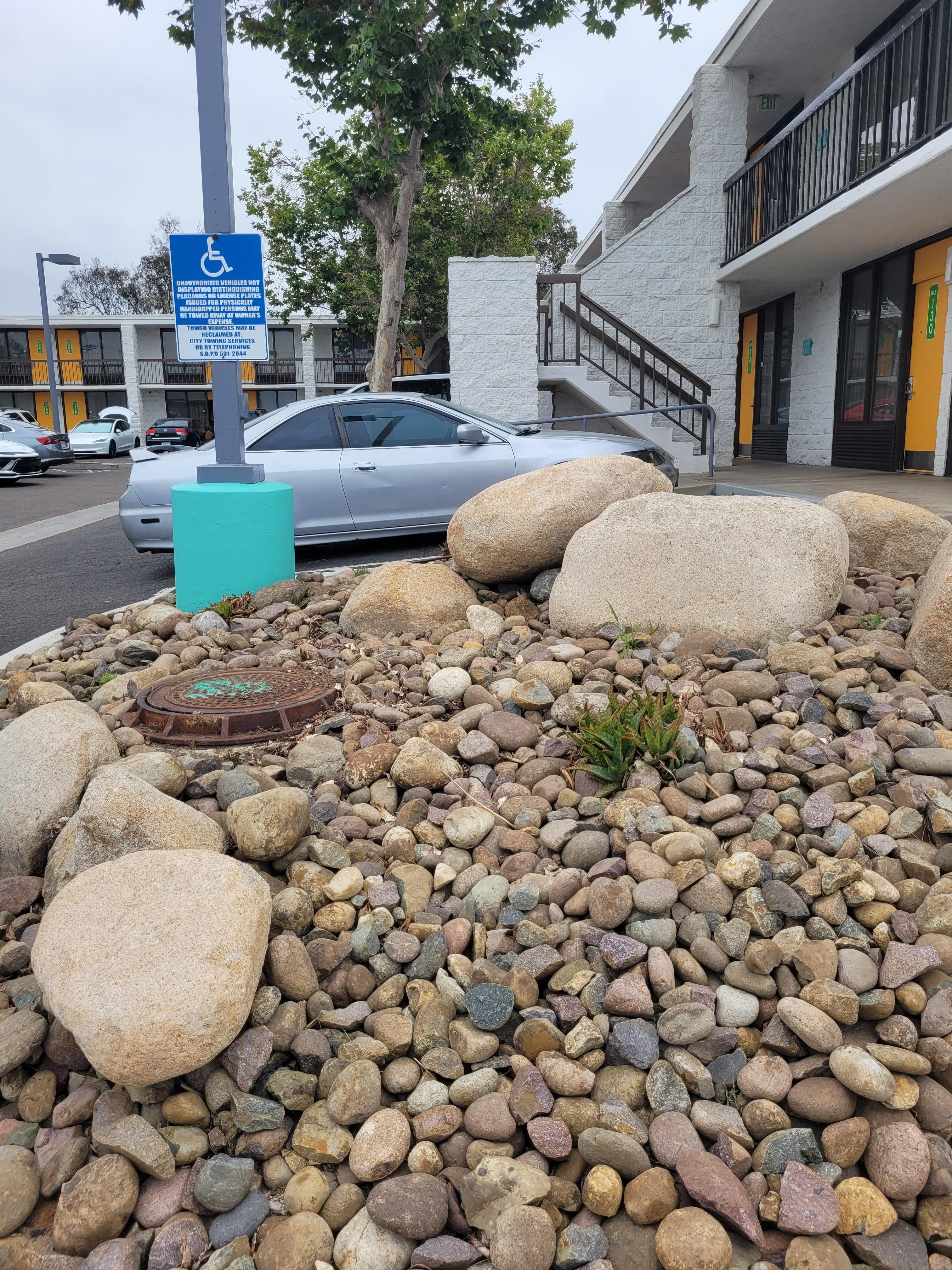 Photo of handicapped sign