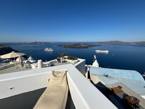 View from our upstairs private patio.