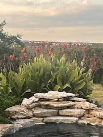 View from the pool.