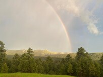 View from deck after a storm