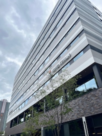 View of hotel coming from Namba Station