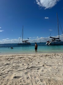 The beach