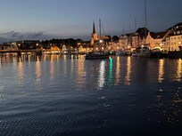 Sønderborg Harbour at Night.