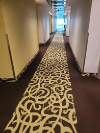 Lovely hallway that dwells vanilla-y