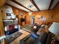 Living Room looking towards front entrance hall.