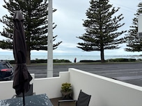 View from our room- close to the water