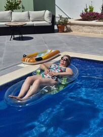 Mostly pool photos because it was irresistible