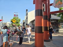 Just near little Tokyo village