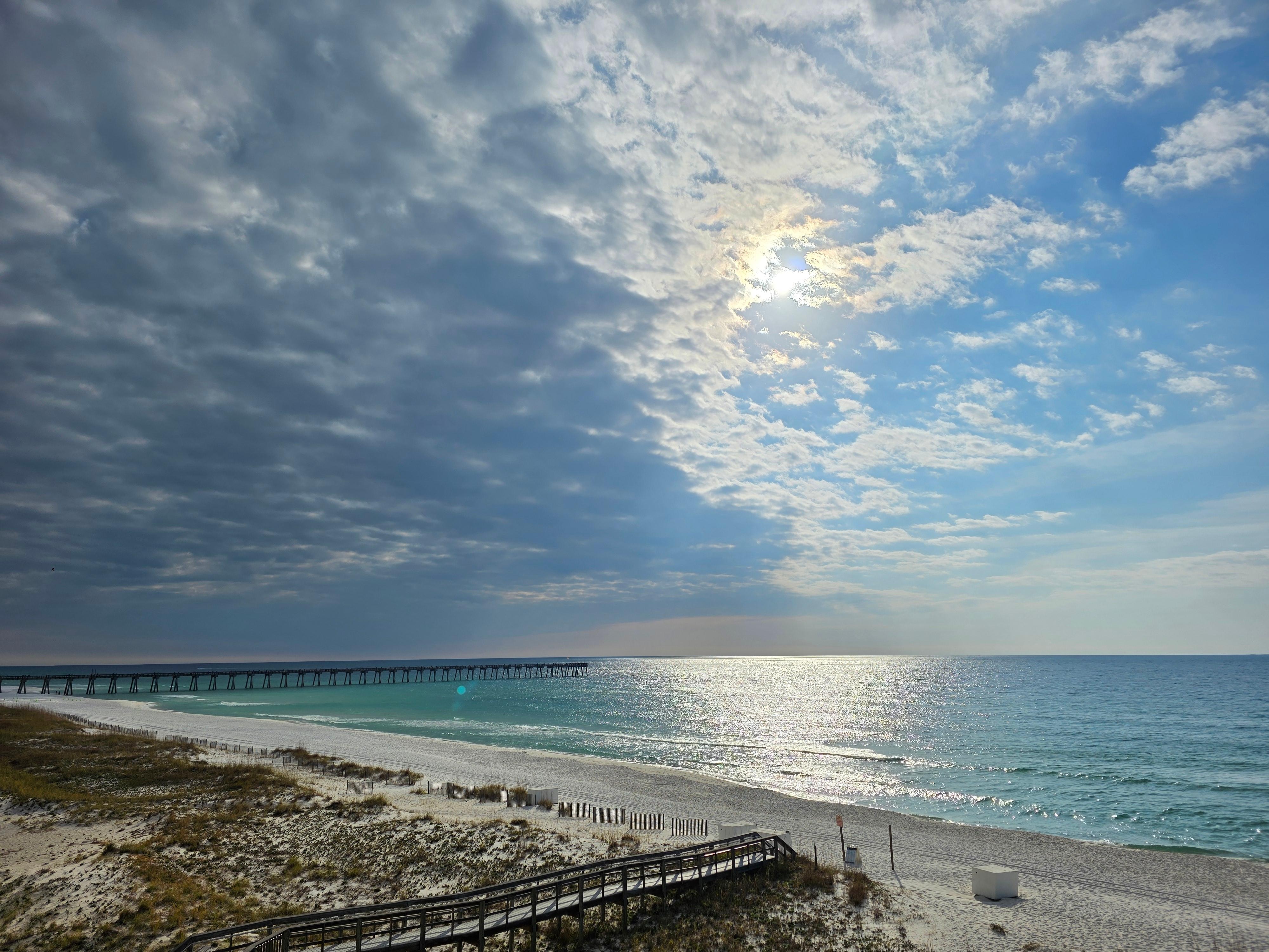 Morning view from room