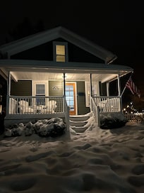 A surprise snowfall made it even more festive!