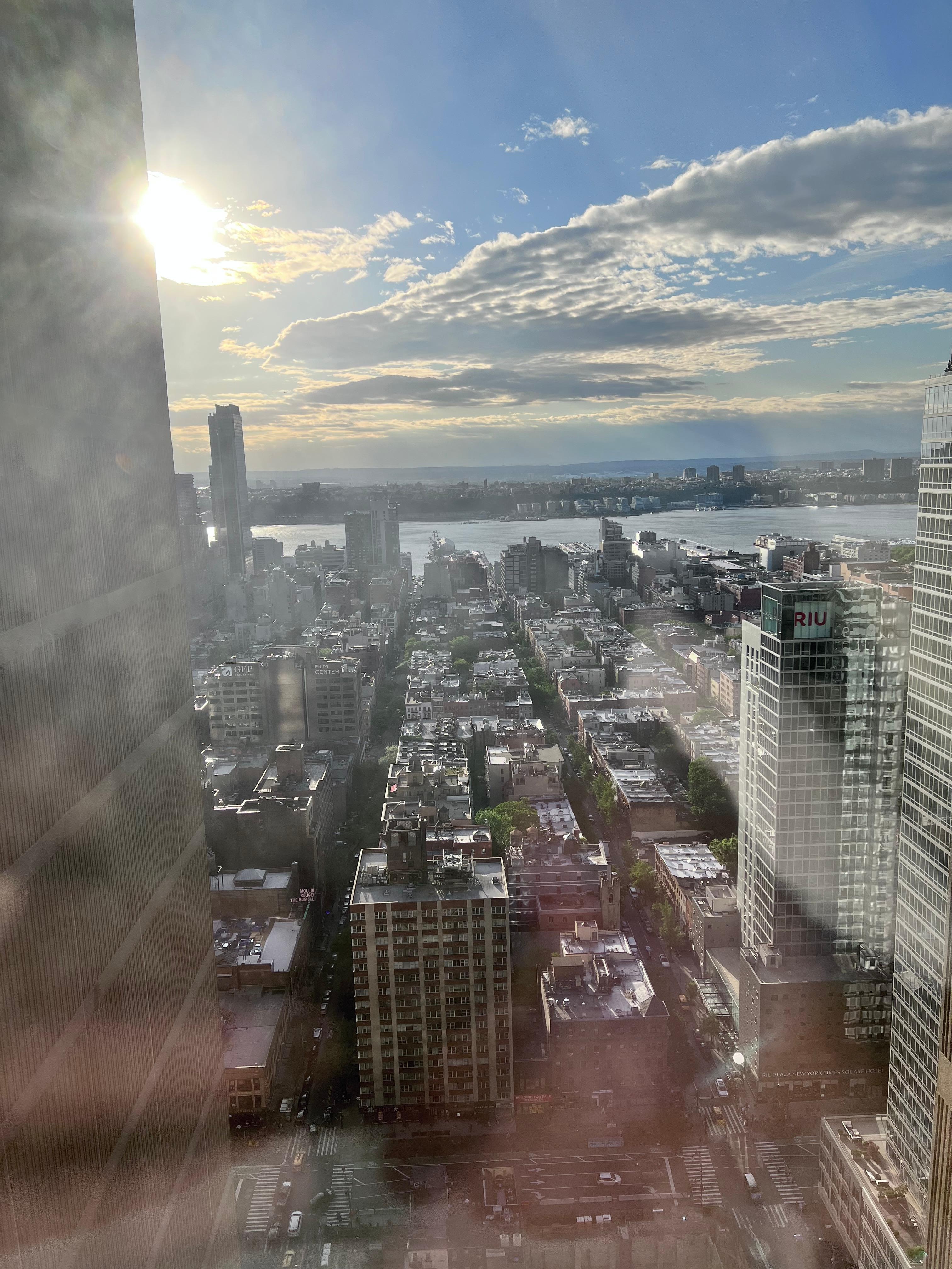 The view from our room