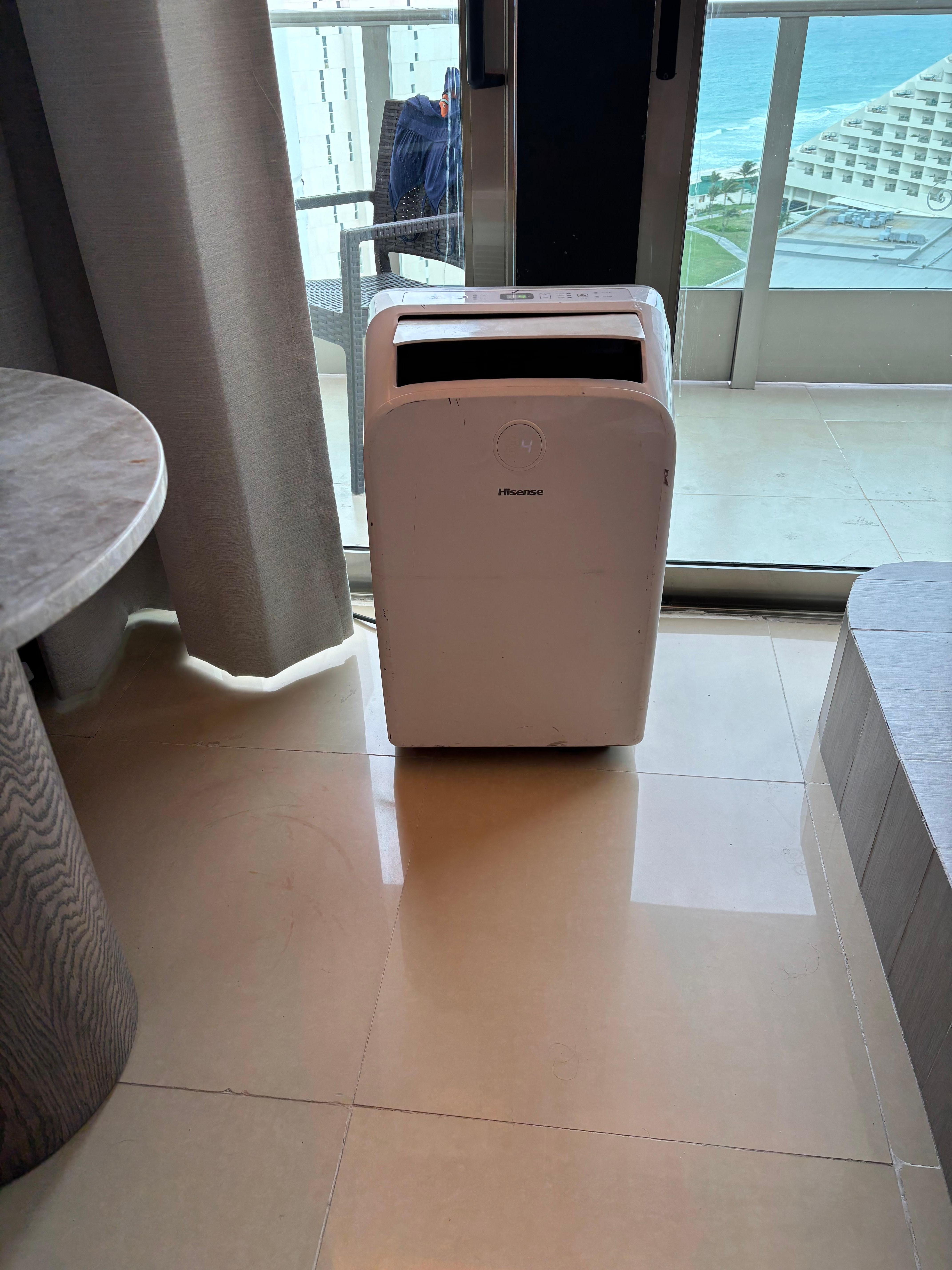 Portable ac since ac in the room did not work during our entire stay.  