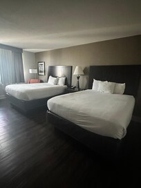 Very comfortable bed. Room was cozy, clean