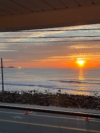Sunrise from the balcony