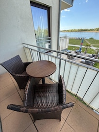 Balkon mit Seeblick