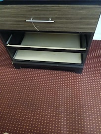 Broken tv stand