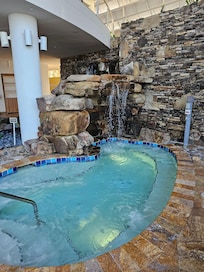 Outdoor hot tub