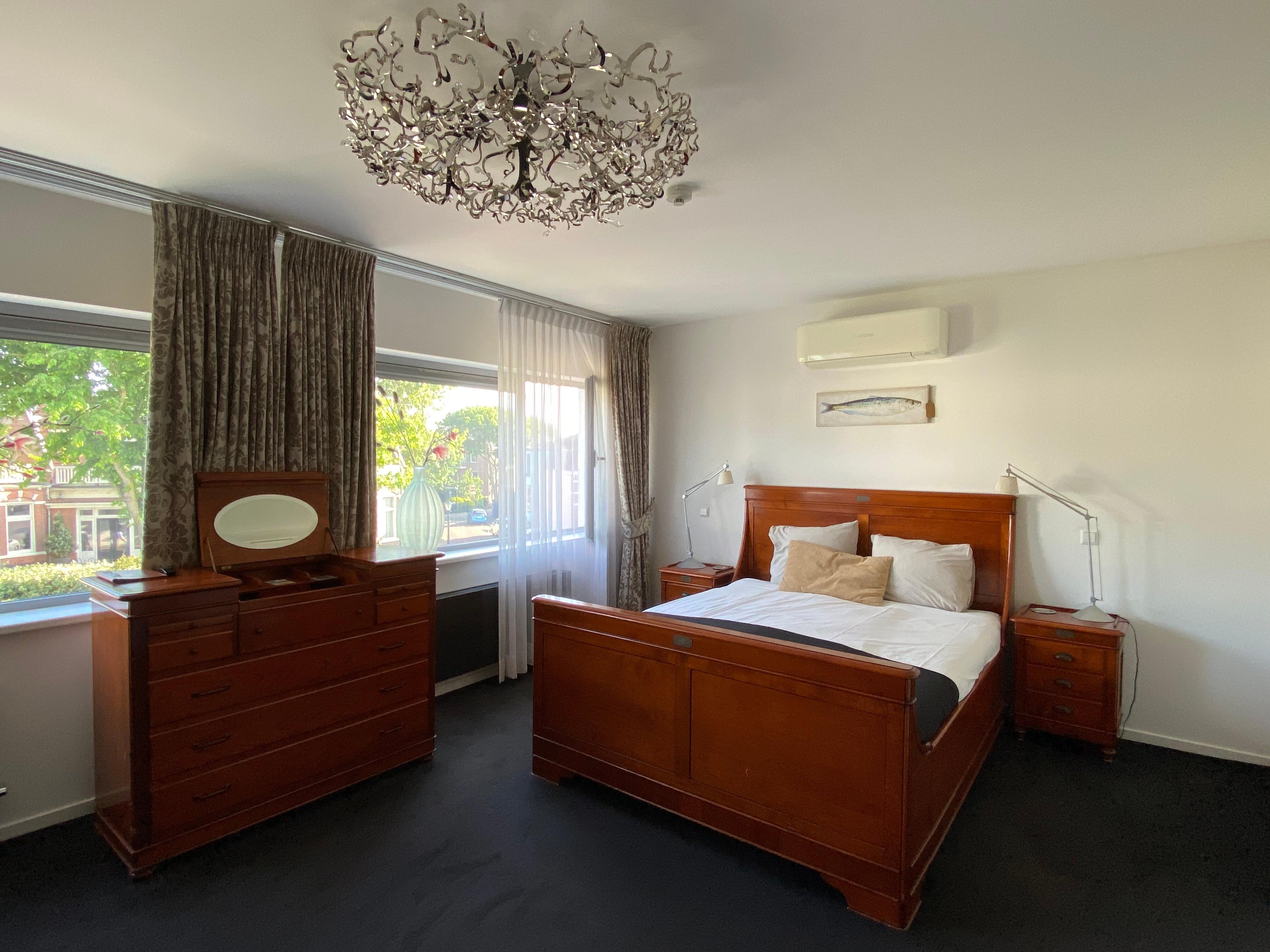 My room was very spacious and comfortable.