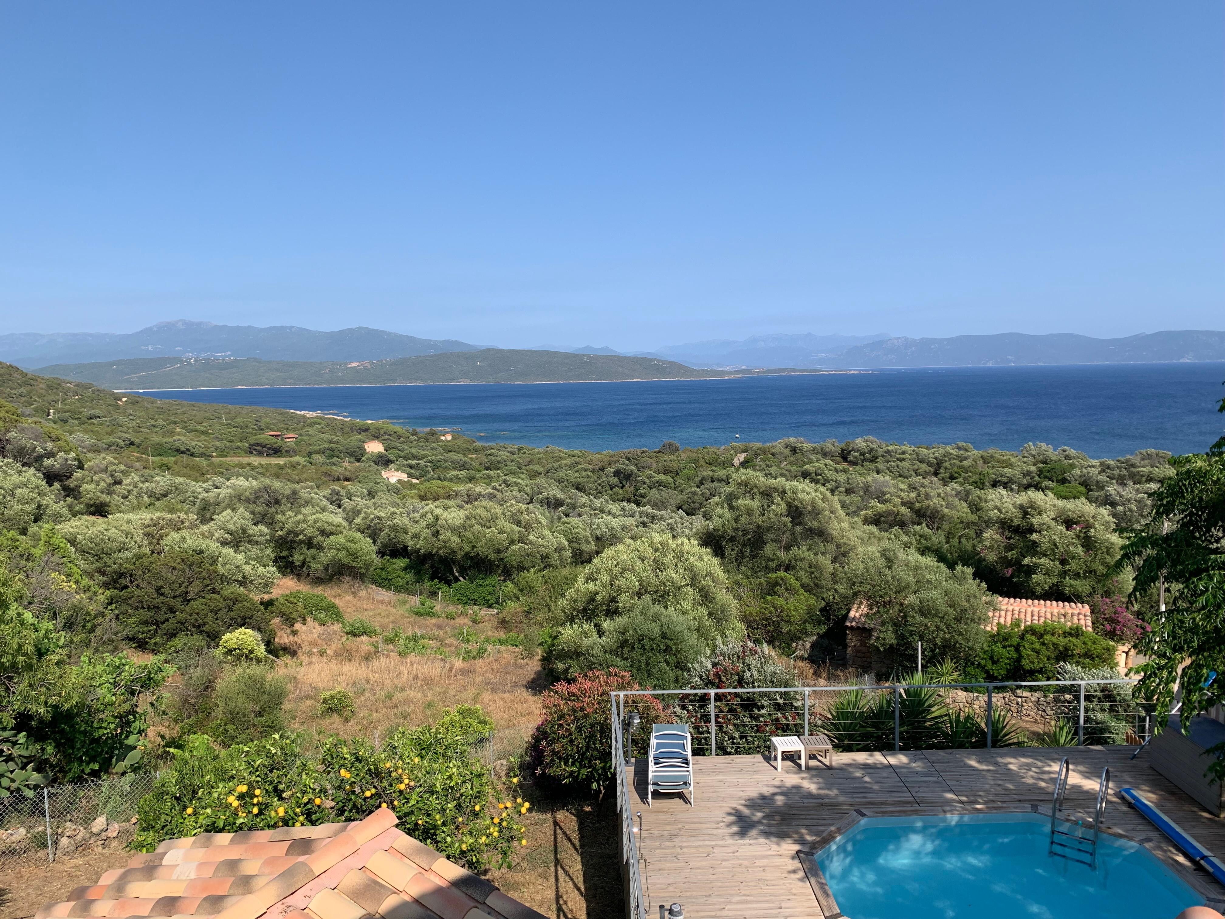 Ausblick vom Haus