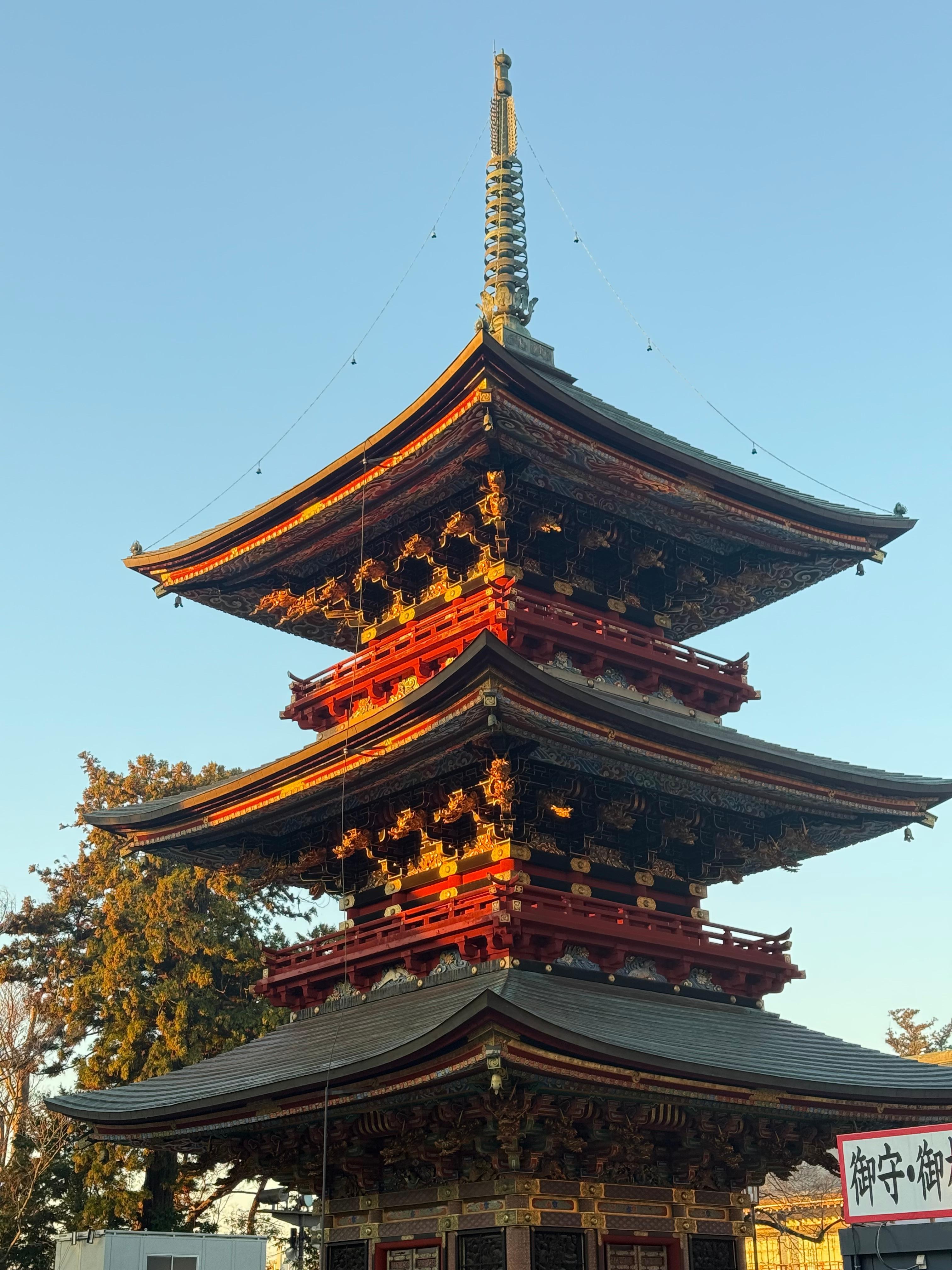 5 min walk to the temple and its beautiful gardens