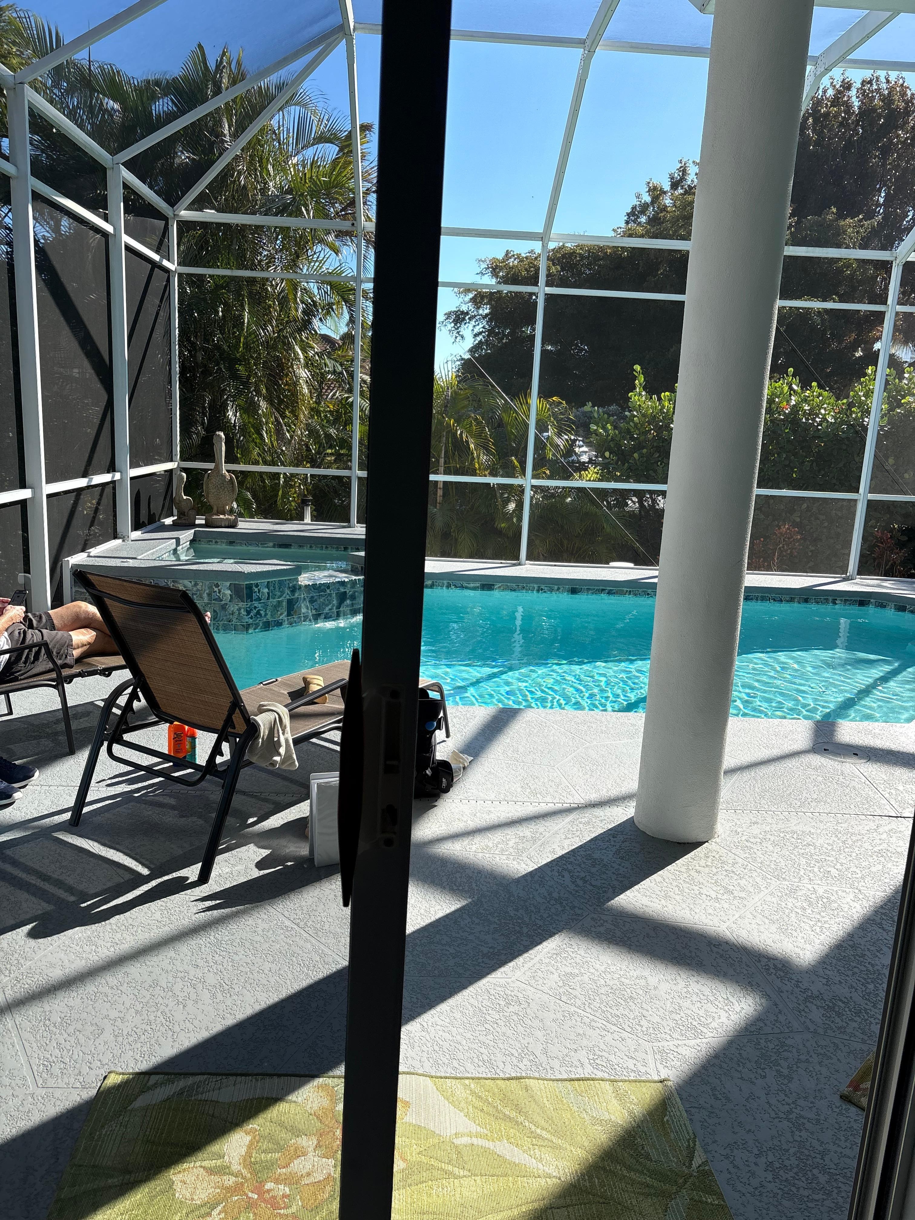 Wonderful pool and spa