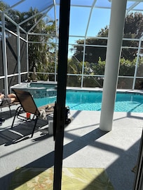 Wonderful pool and spa