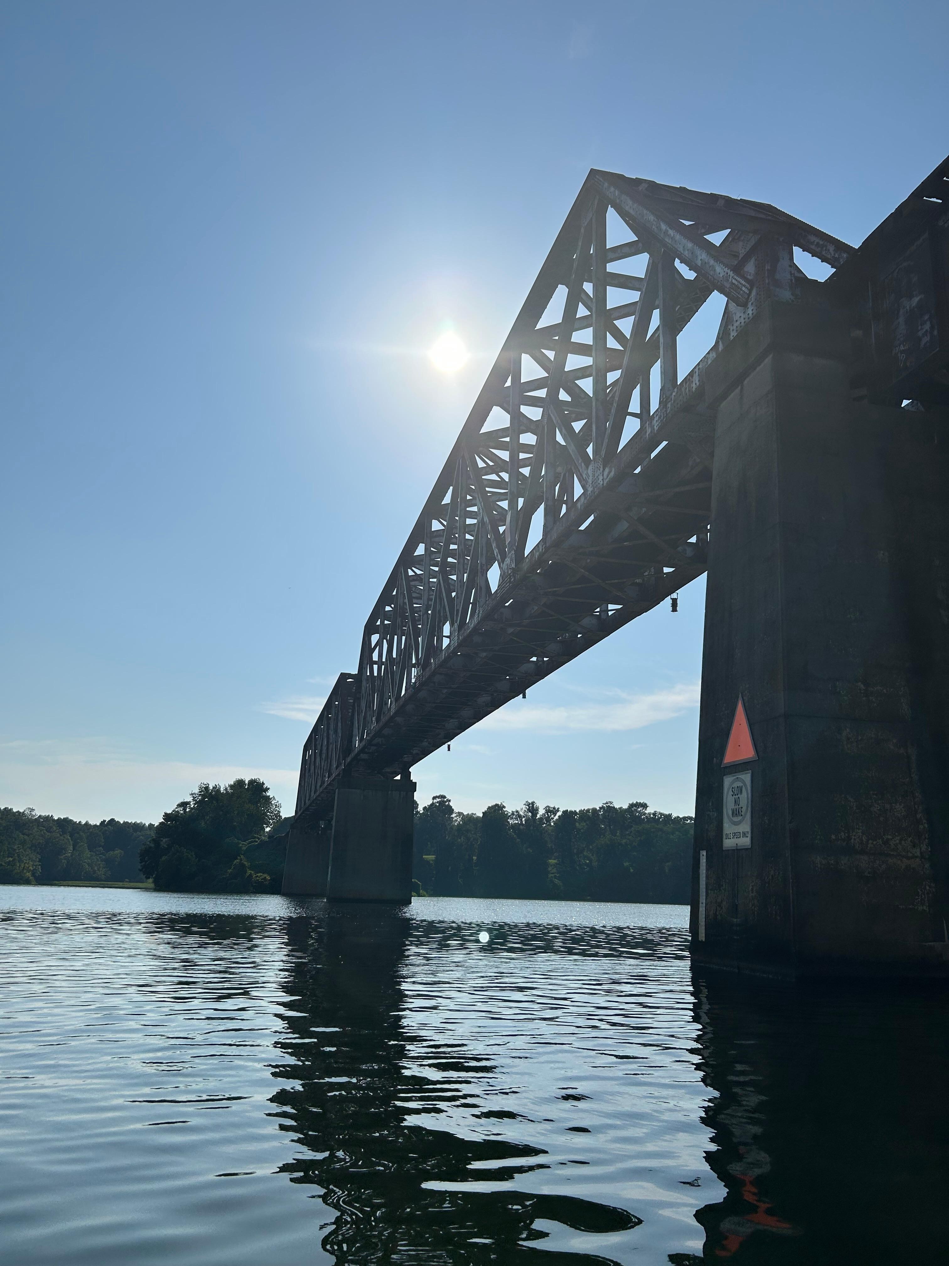 Bridge on lake by Eufalah!