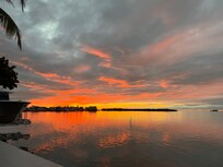 Sunset from dock