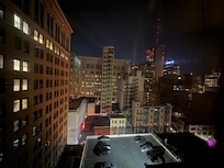 Night view of city