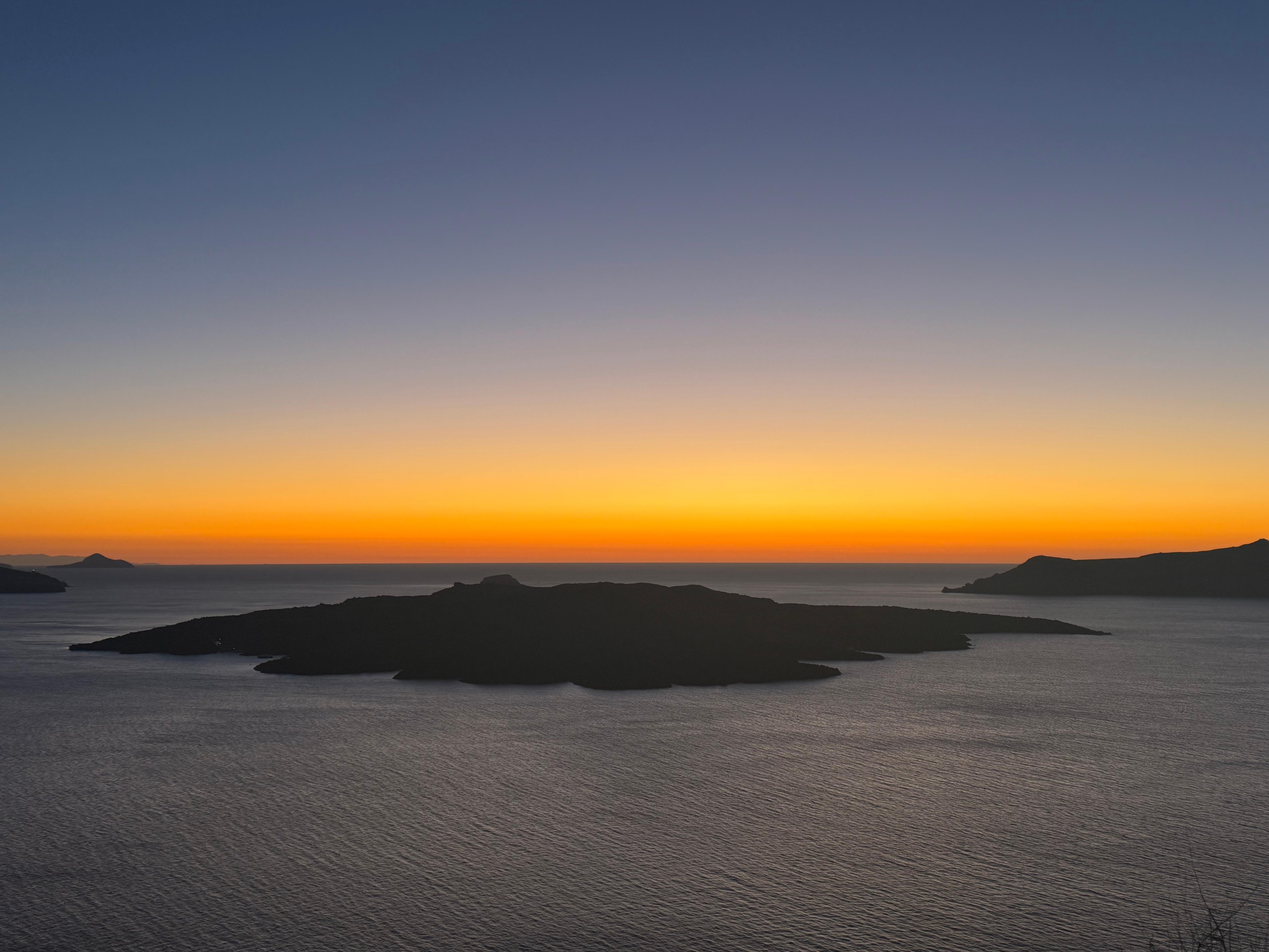 Sunset from our balcony