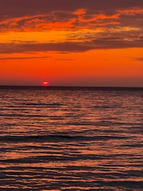The sunsets were unmatched.