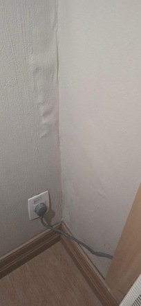 Paredes mofadas, úmidas