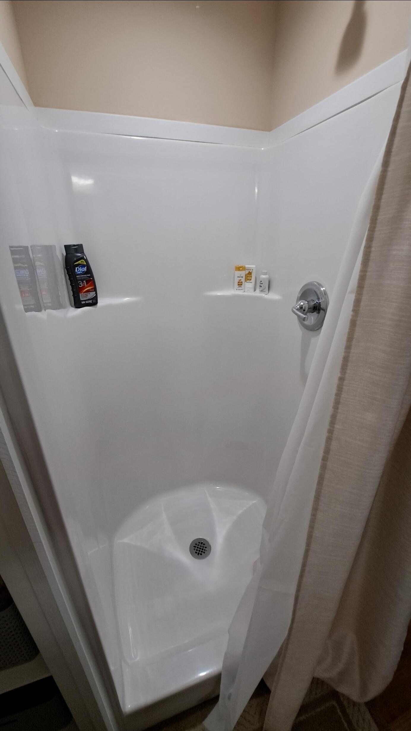 Shower with Leftover Personal Products
