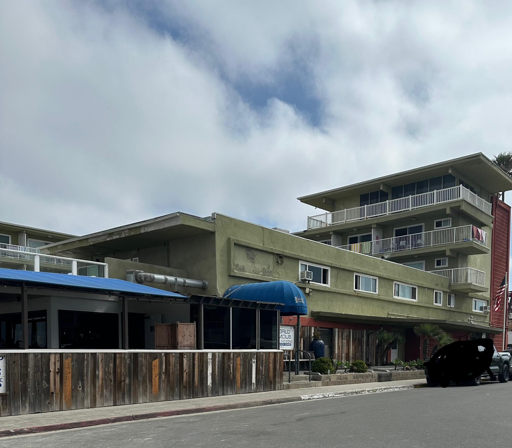 Outside view of hotel