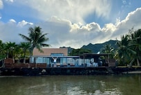 View of the house from the kayak
