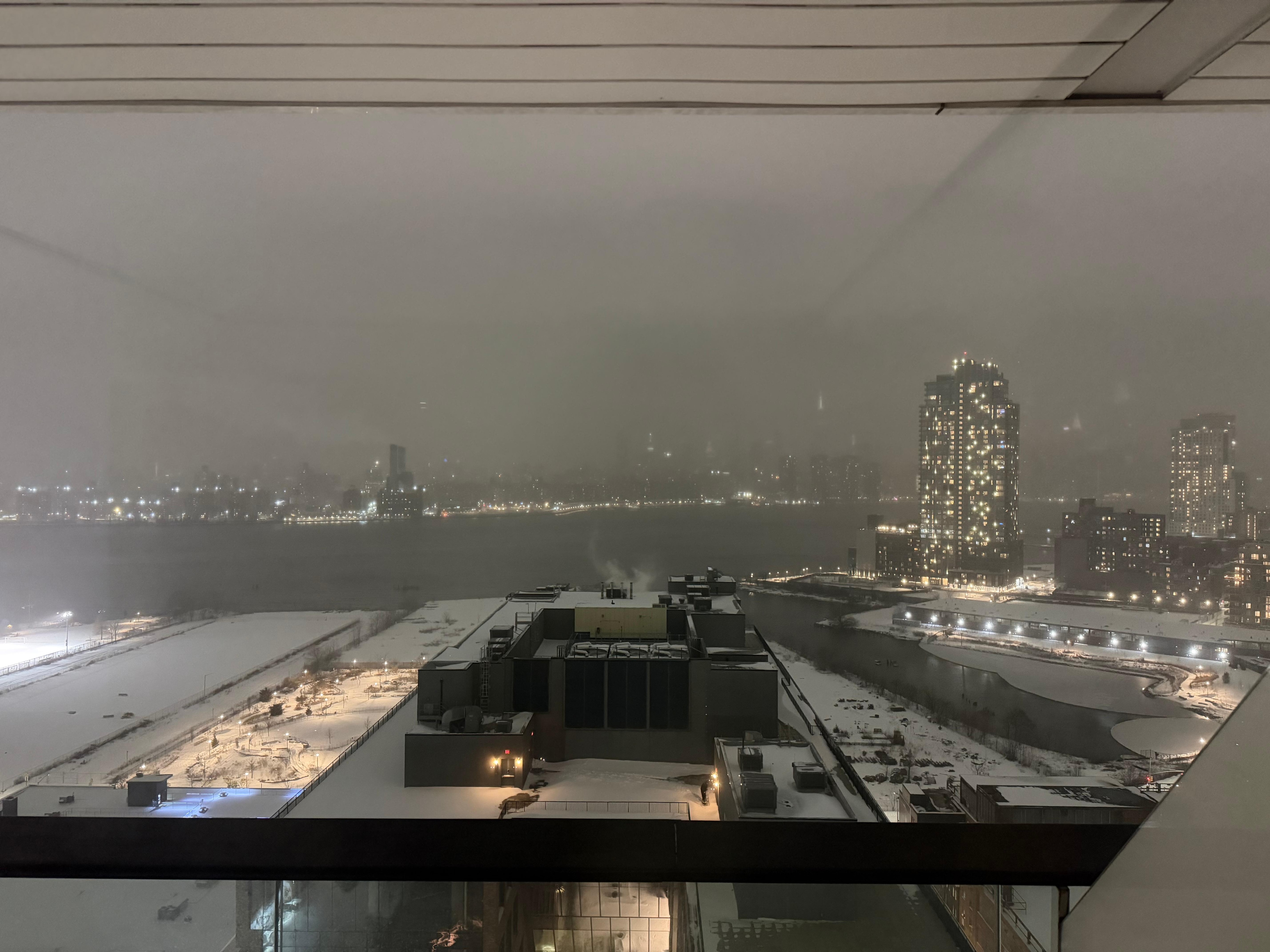 During Winter Storm Fern