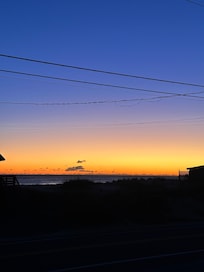 Sunrise from the hot tub