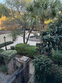 View from the balcony