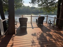 Back porch at the cabin