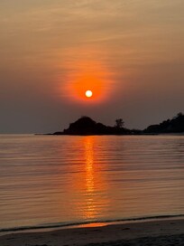 View from outside dining every day!